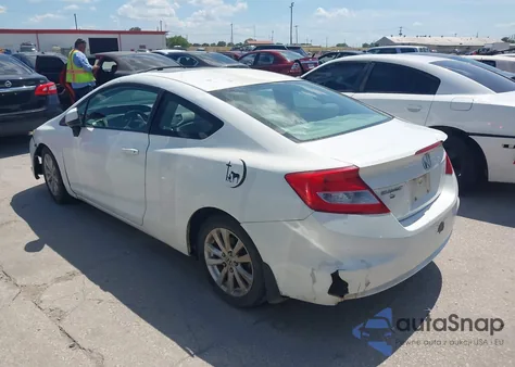 2012 Honda Civic Ex-L from USA, damaged, VIN 2HGFG3B08CH502891